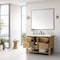 James Martin Vanities Breckenridge 48in Single Vanity, Light Natural Oak w/ 3 CM White Zeus Top 330-V48-LNO-3WZ - alternate 7